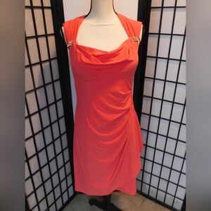 Women's size 6 Scarlett Tangerine  Sheath Dress